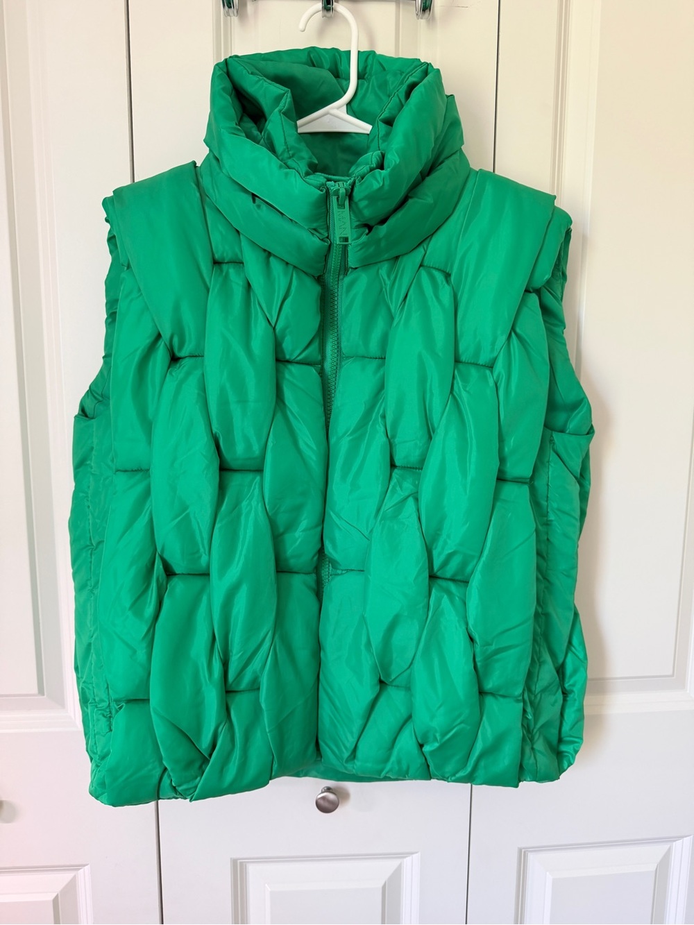 Men’s Boohoo Green Puffer Vest